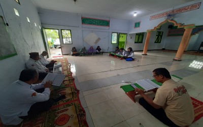 MIN 11 Gunungkidul Istiqamah Salat Duha dan Tadarus bersama